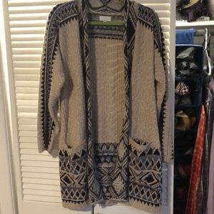 Lucky Brand cardigan sweater, medium